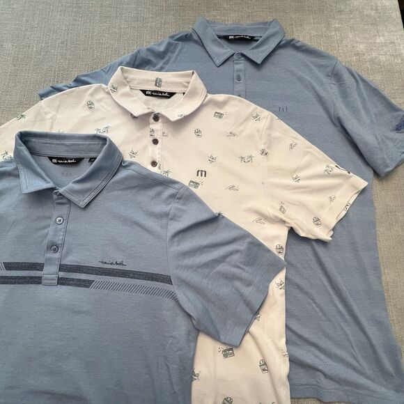 Travis Mathew Other - 3 Travis Mathew Bundle 2 Mens Large Performance Golf- 3 shirts, 1 low price